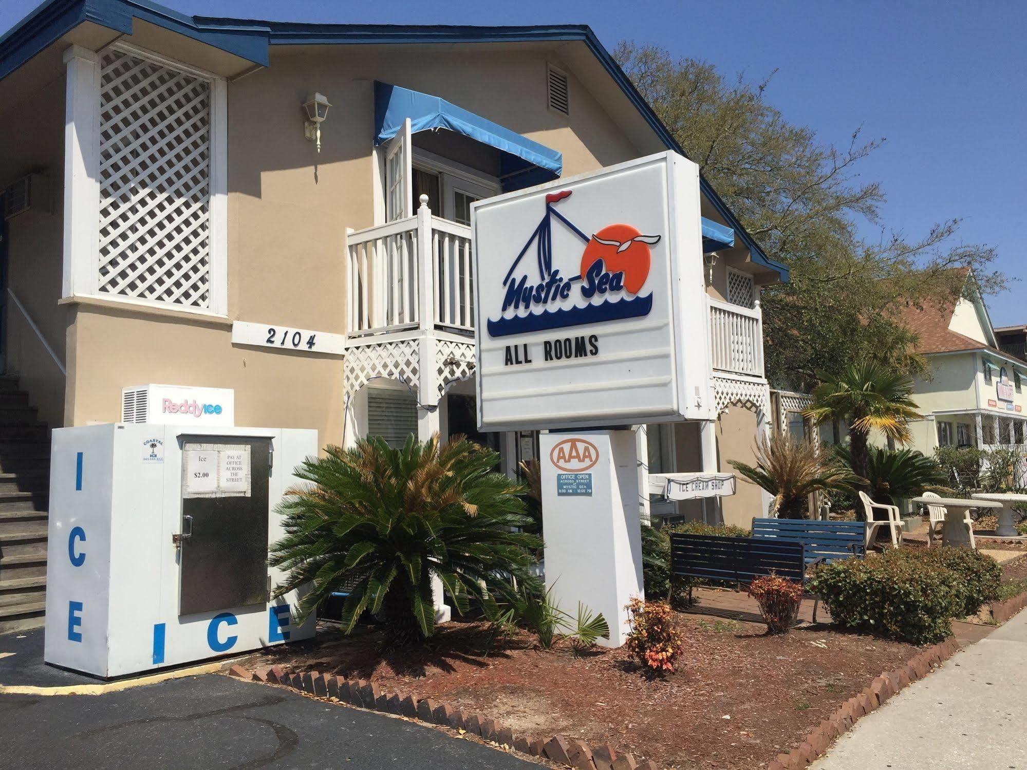 Mystic Sea Hotel Myrtle Beach Exterior foto